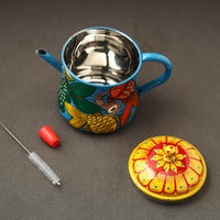 Bengal Patua Handpainted Stainless Steel Oil Dispenser 35