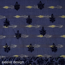 Chikankari Hand Embroidered Cotton Unstitched Kurta Material (3M) 04