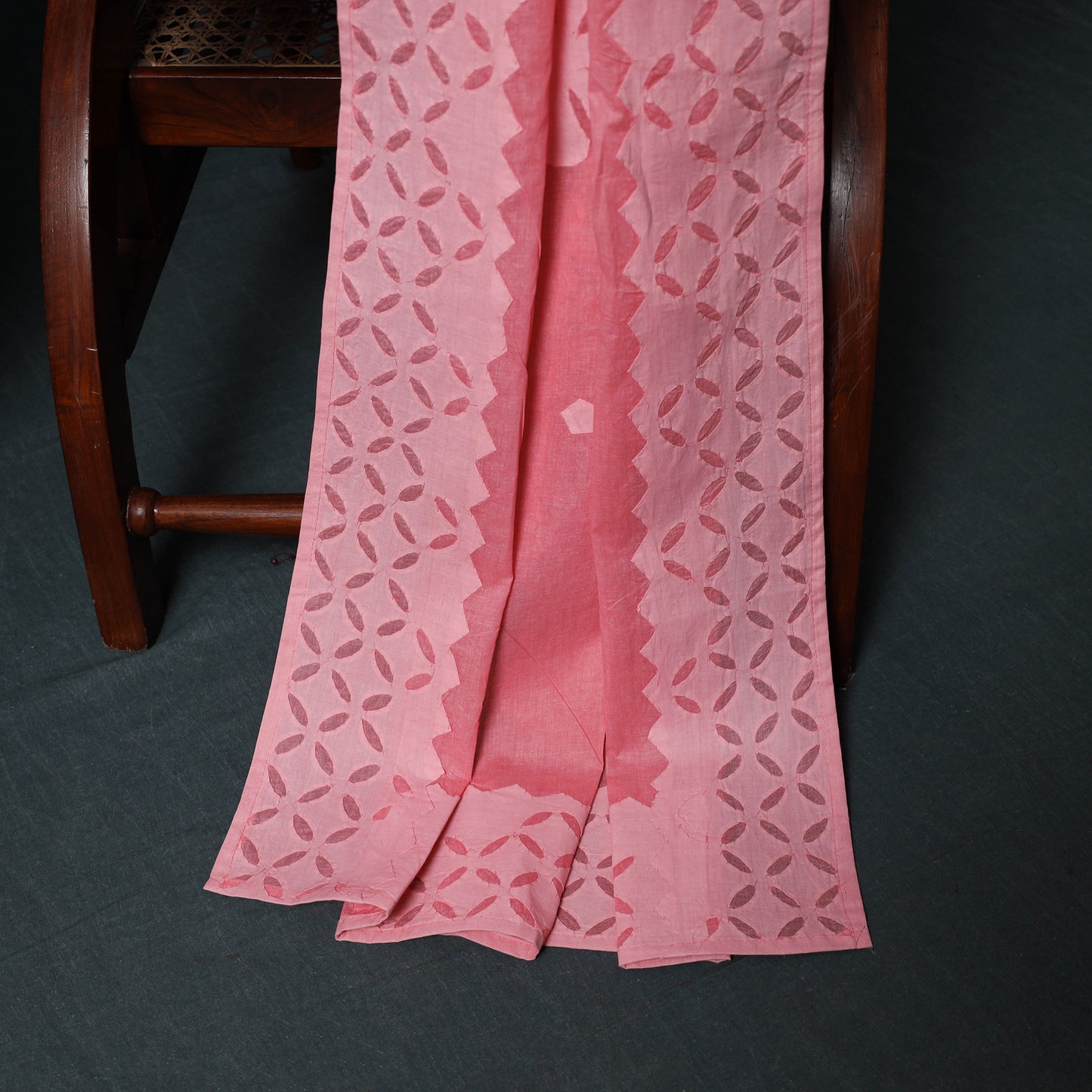 Barmer Applique Cutwork Cotton 3pc Unstitched Dress Material Suit Set 04