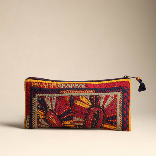 Embroidery Clutch Purse