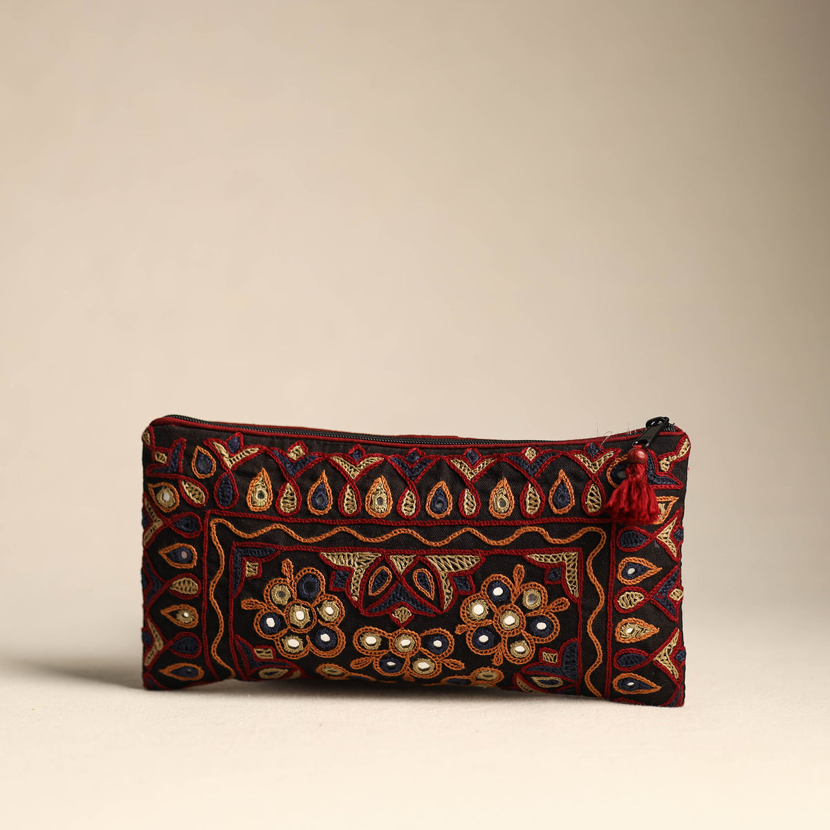 Embroidery Clutch Purse