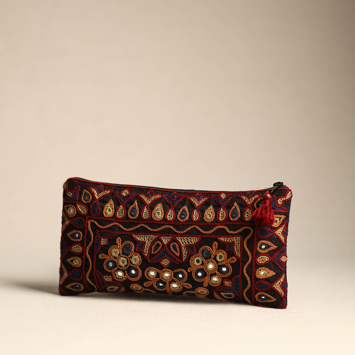 Embroidery Clutch Purse