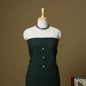 Green - Plain Cotton 3pc Unstitched Dress Material 02