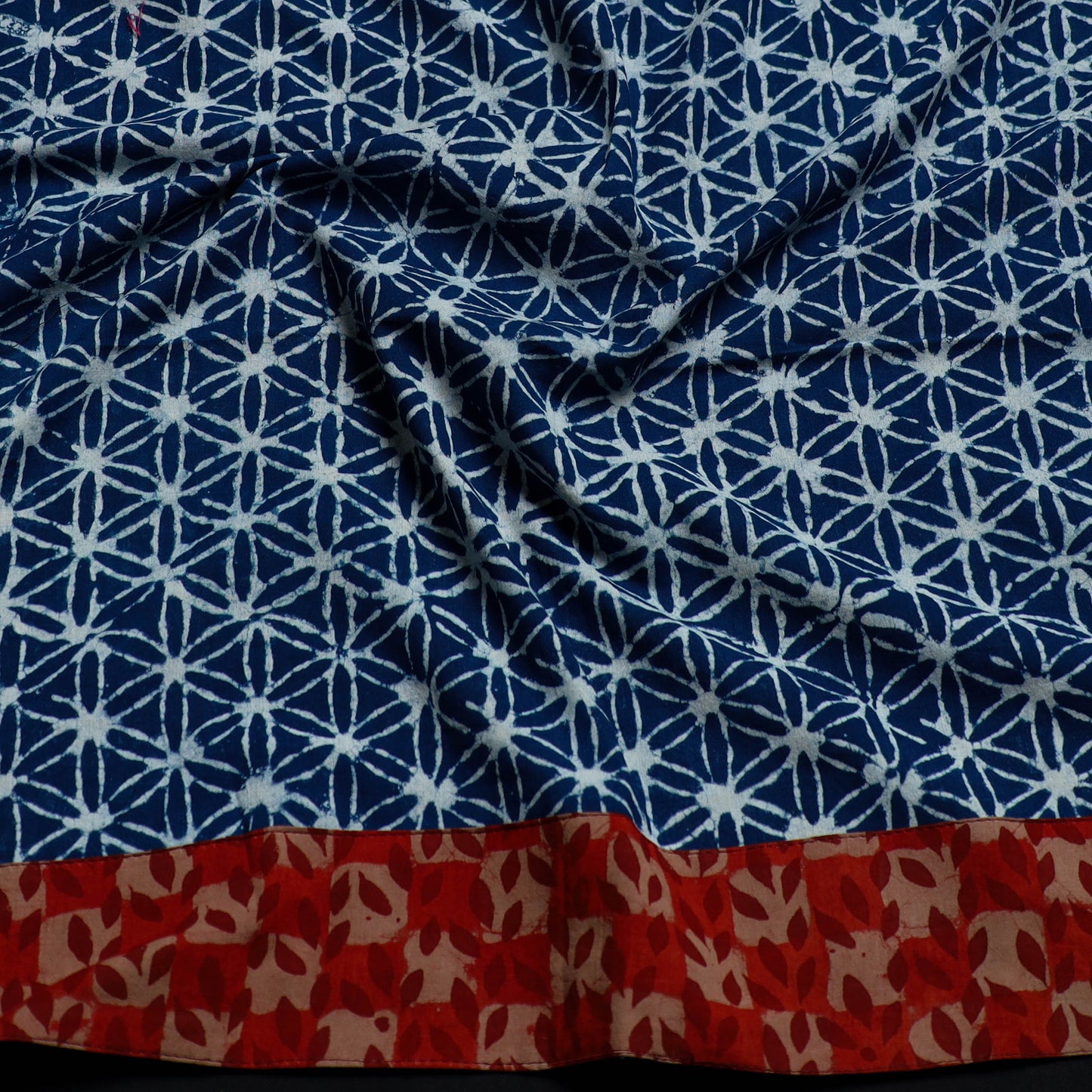 Block Print Cotton Pipad Blouse Piece 169