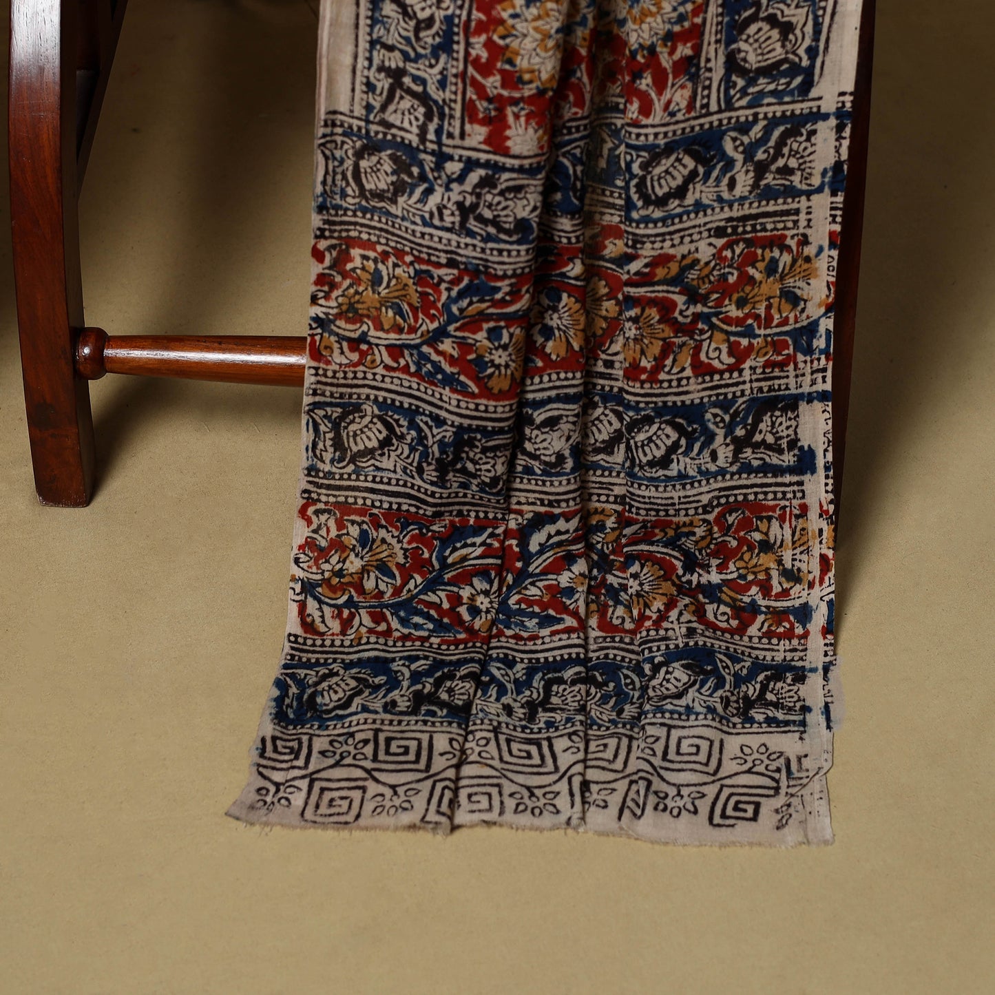 Blue - Plain Cotton 3pc Unstitched Dress Material 06