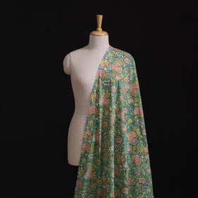 Floral Sanganeri Hand Block Print Pure Cotton Fabric 01
