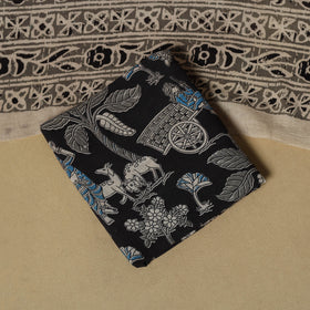 Grey - Plain Cotton 3pc Unstitched Dress Material 14