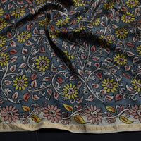 Handpainted Chanderi Silk Kalamkari Blouse Piece 28