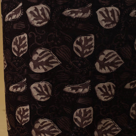 Bagru Hand Block Print Natural Dyed Modal Silk 2pc Unstitched Dress Material Kurta Set 18