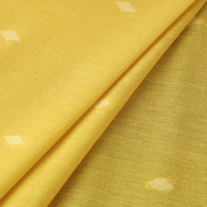 Yellow - Jacquard Prewashed Cotton Fabric 39