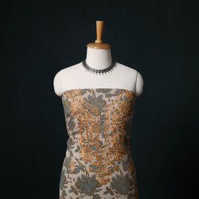 Chikankari Hand Embroidered Cotton Unstitched Kurta Material (3M) 31