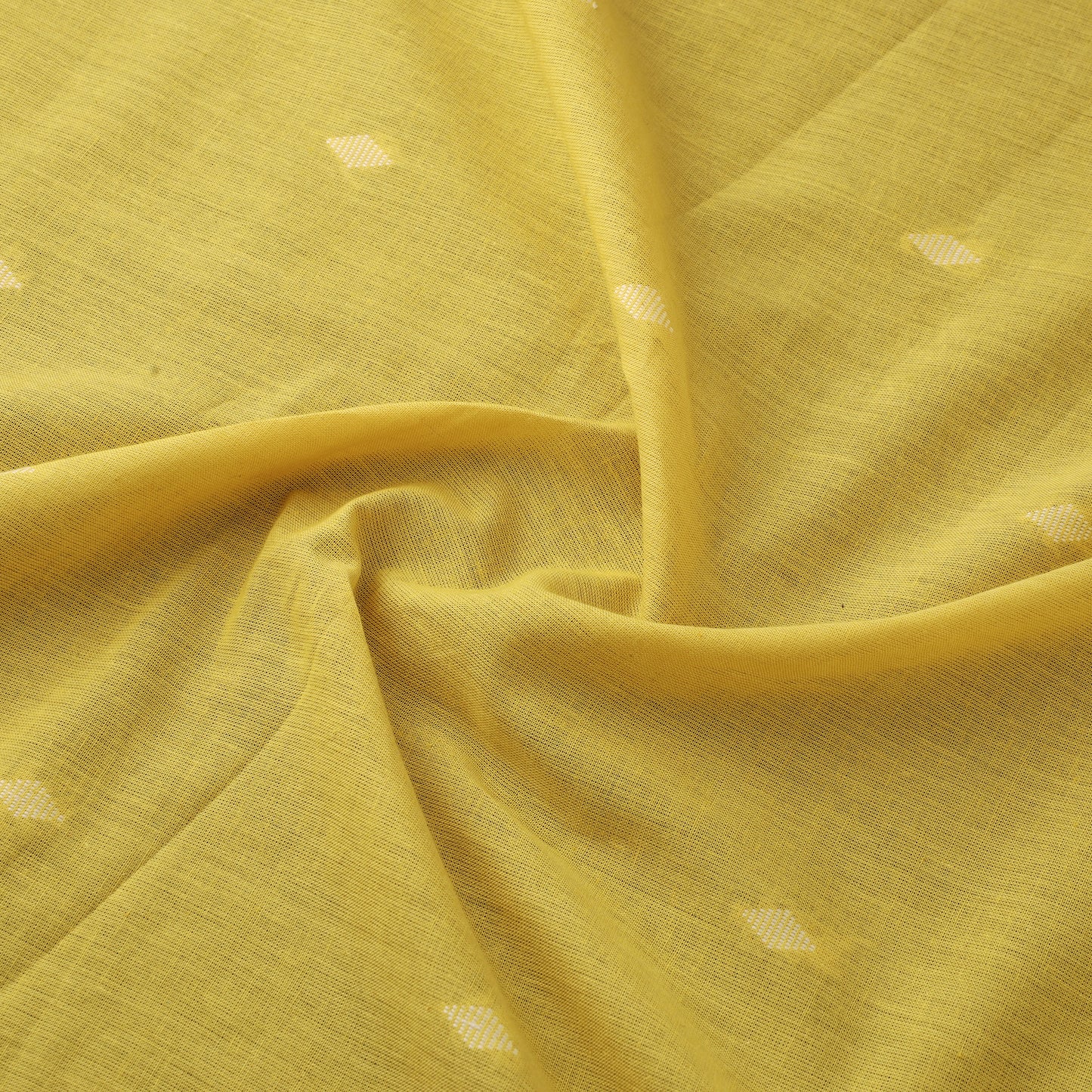 Yellow - Jacquard Prewashed Cotton Fabric 39