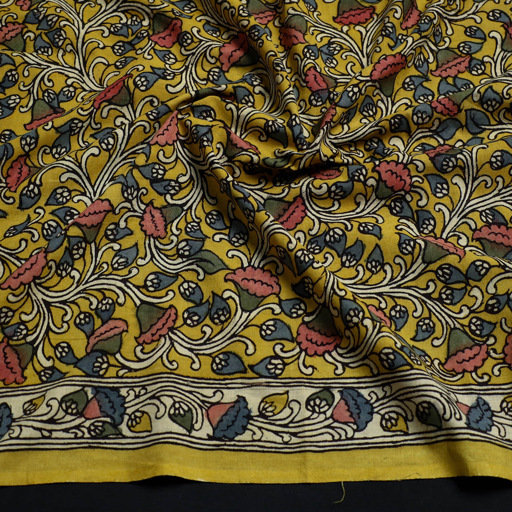 Handpainted Cotton Kalamkari Blouse Piece 03