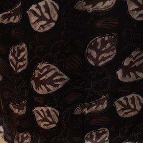 Bagru Hand Block Print Natural Dyed Modal Silk 2pc Unstitched Dress Material Kurta Set 26