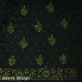 Chikankari Hand Embroidered Cotton Unstitched Kurta Material (3M) 34
