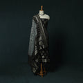 Kutch Bandhani Tie-Dye Modal Silk Banarasi Zari 3pc Unstitched Dress Material Suit Set 04