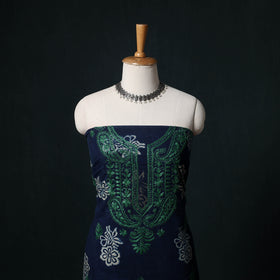 Chikankari Hand Embroidered Cotton Unstitched Kurta Material (3M) 27