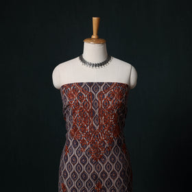 Chikankari Hand Embroidered Cotton Unstitched Kurta Material (3M) 29