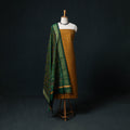 Pochampally Ikat Handloom Sico 2pc Unstitched Dress Material Kurta Set 02