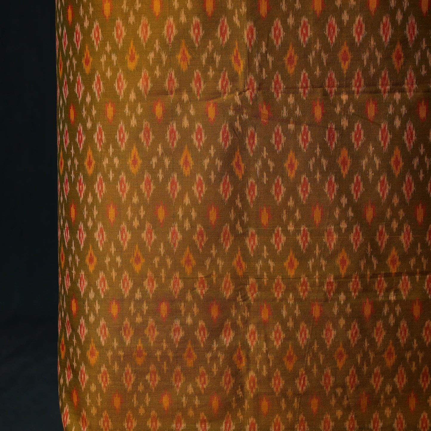 Pochampally Ikat Handloom Sico 2pc Unstitched Dress Material Kurta Set 02
