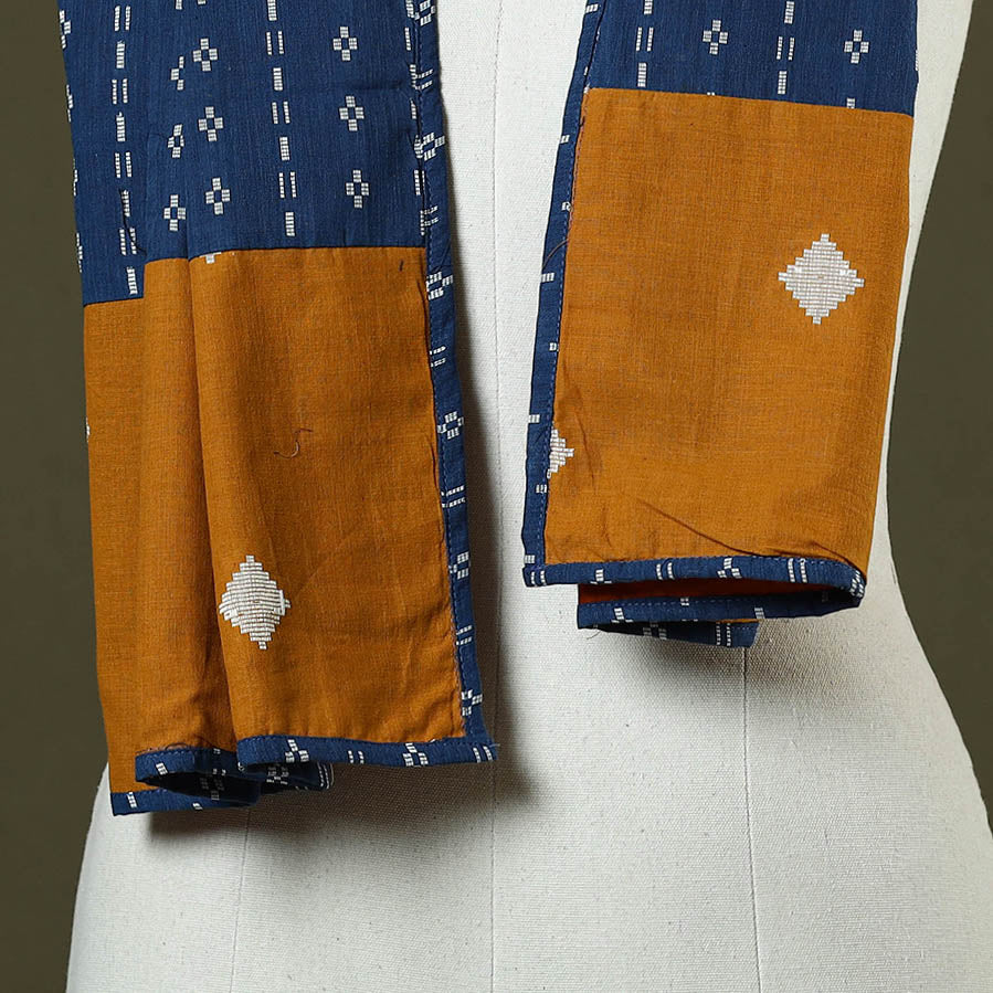 Multicolor - cotton patchwork kalamkari stole 06