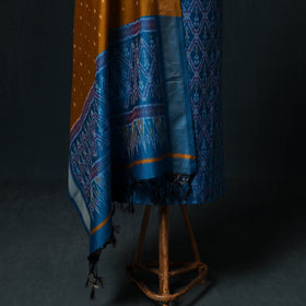 Pochampally Ikat Handloom Sico 2pc Unstitched Dress Material Kurta Set 06