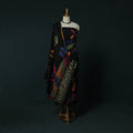Kutch Bandhani Shibori Tie-Dye Modal Silk 3pc Unstitched Dress Material Suit Set 18