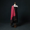 Pochampally Ikat Handloom Sico 2pc Unstitched Dress Material Kurta Set 07