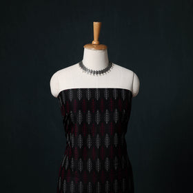 Pochampally Ikat Handloom Sico 2pc Unstitched Dress Material Kurta Set 07