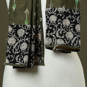 Multicolor - cotton patchwork kalamkari stole 19