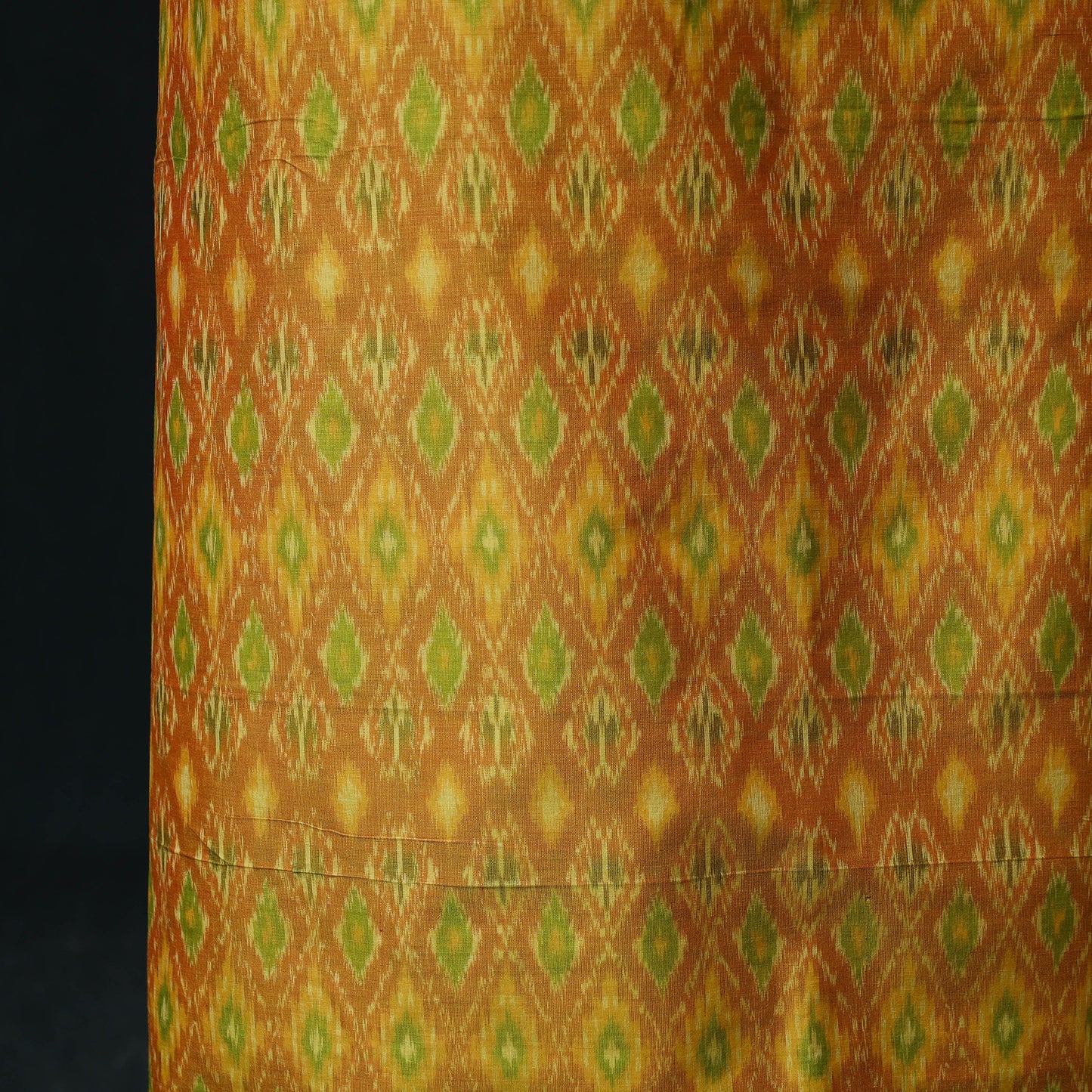Pochampally Ikat Handloom Sico 2pc Unstitched Dress Material Kurta Set 09