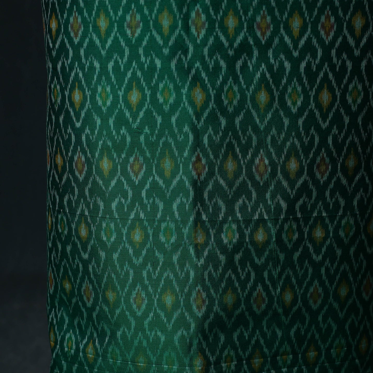 Pochampally Ikat Handloom Sico 2pc Unstitched Dress Material Kurta Set 11