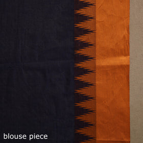 Blue - kandangi chettinad cotton saree with border 113