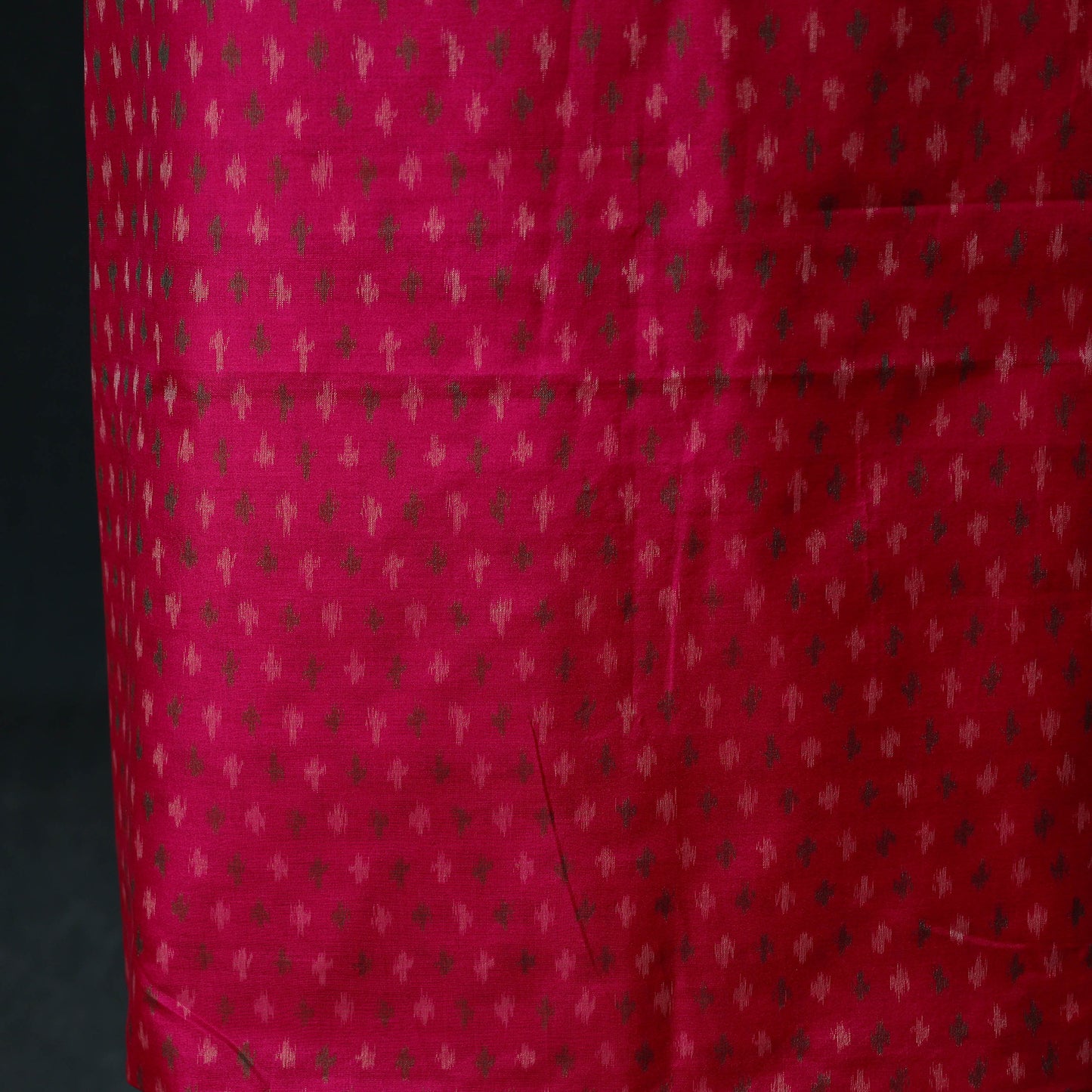 Pochampally Ikat Handloom Sico 2pc Unstitched Dress Material Kurta Set 14