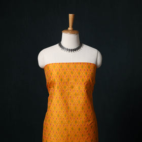 Pochampally Ikat Handloom Sico 2pc Unstitched Dress Material Kurta Set 15