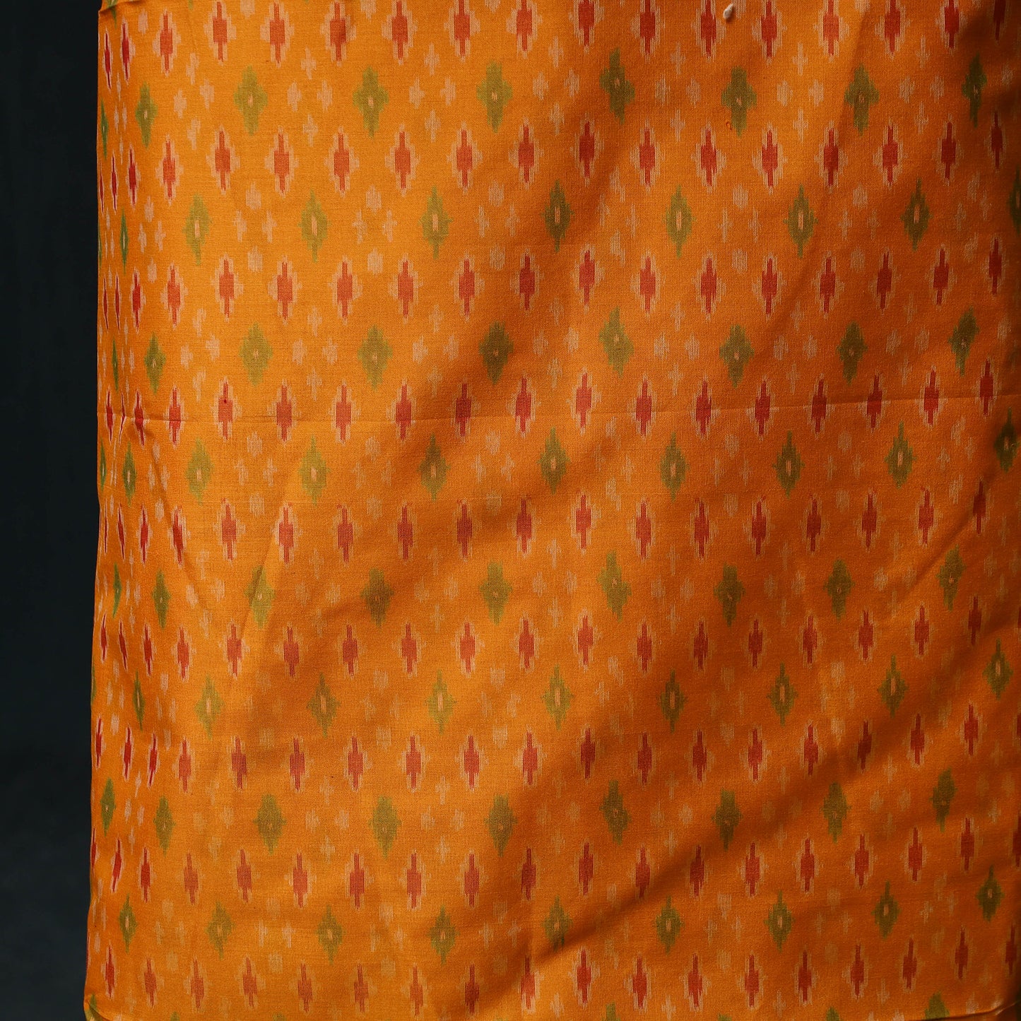 Pochampally Ikat Handloom Sico 2pc Unstitched Dress Material Kurta Set 15