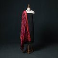 Pochampally Ikat Handloom Sico 2pc Unstitched Dress Material Kurta Set 16