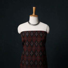 Pochampally Ikat Handloom Sico 2pc Unstitched Dress Material Kurta Set 17