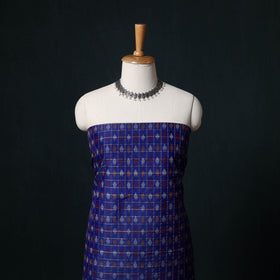 Pochampally Ikat Handloom Sico 2pc Unstitched Dress Material Kurta Set 21