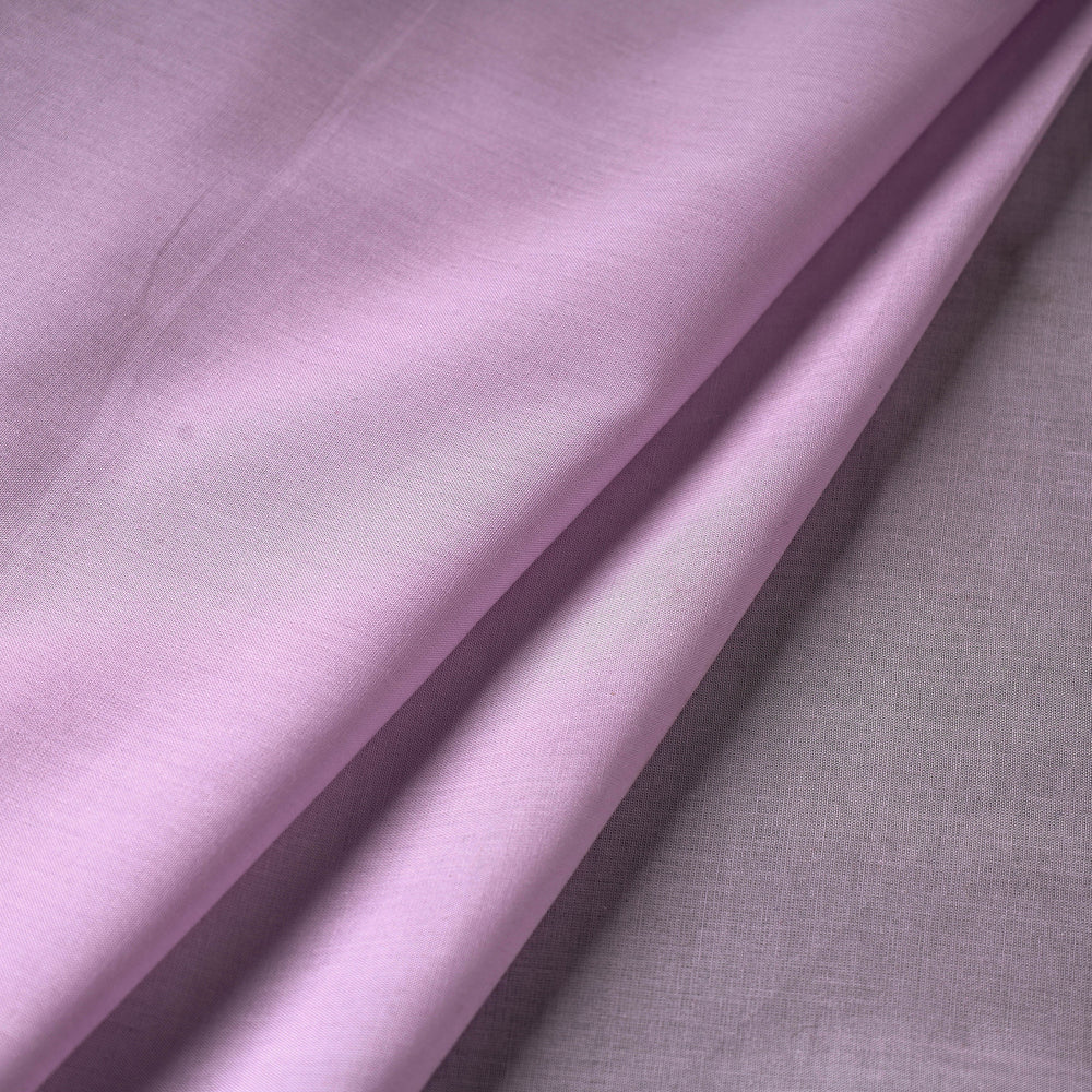 Purple - Prewashed Plain Dyed Cotton Fabric 40