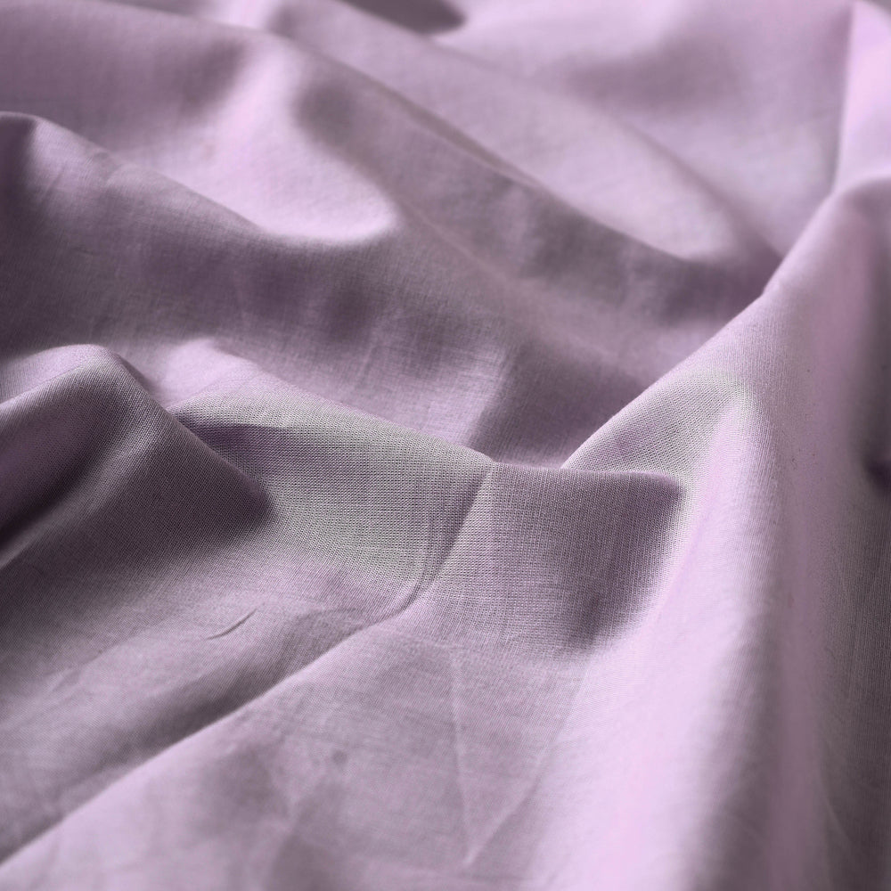 Purple - Prewashed Plain Dyed Cotton Fabric 40