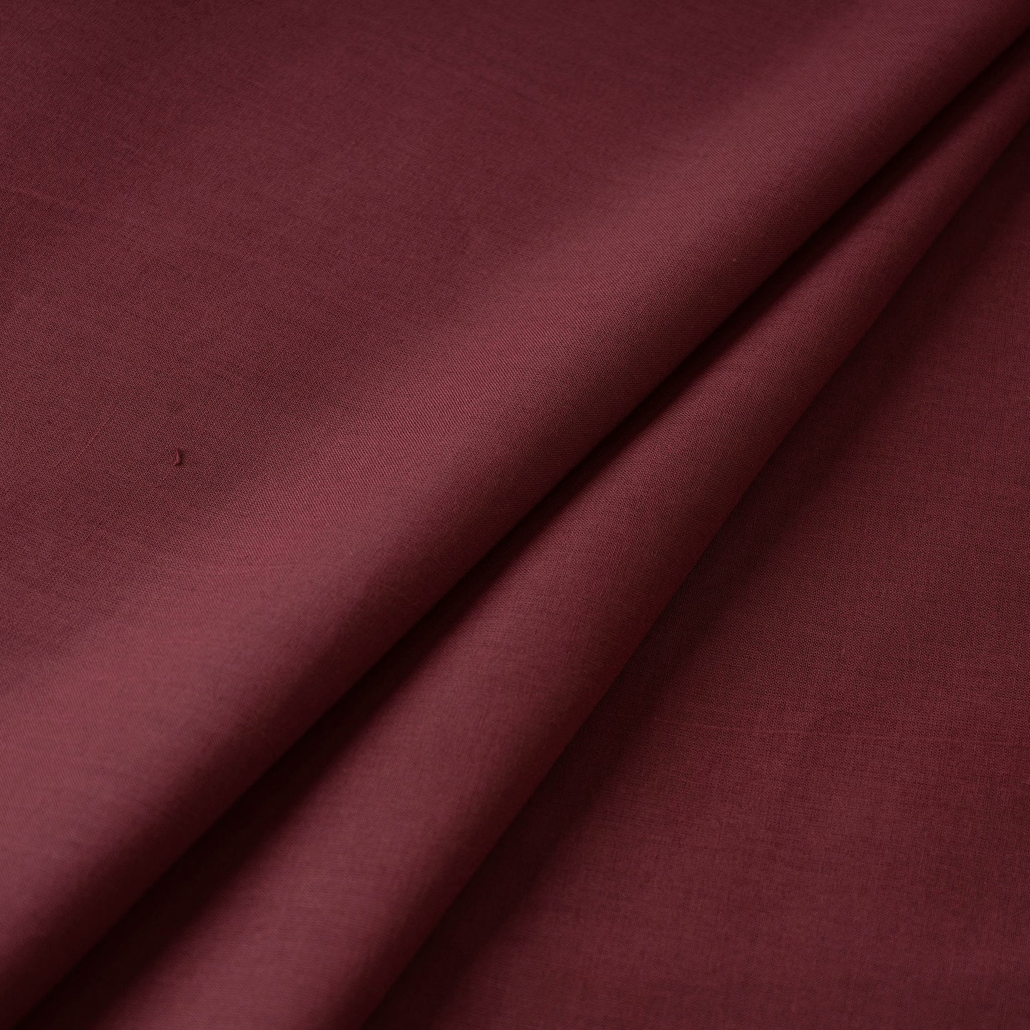 Maroon - Prewashed Plain Dyed Cotton Fabric