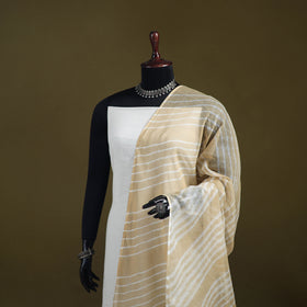 Leheriya Tie-Dye Kota Doria Cotton Dupatta with Tassels 03