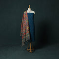 Jacquard Woven 2pc Cotton Unstitched Dress Material Kurta Set with Jewellery 18