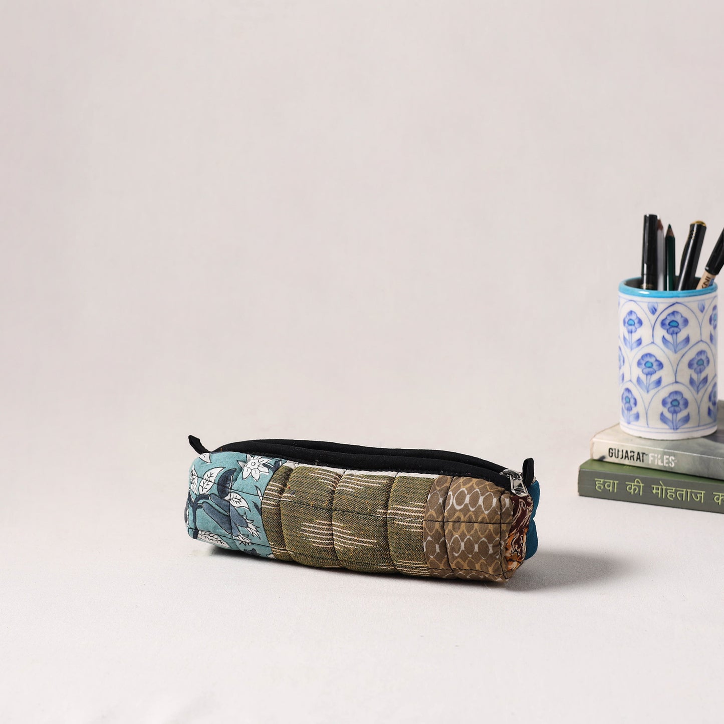 Handmade Quilted Pencil Pouch 02