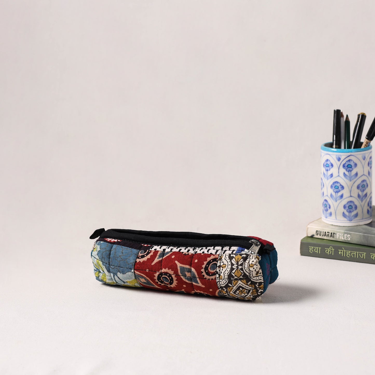 Handmade Quilted Pencil Pouch 04