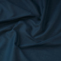 Blue - Prewashed Plain Dyed Mul Cotton Fabric