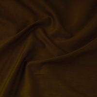 Brown - Prewashed Plain Dyed Mul Cotton Fabric