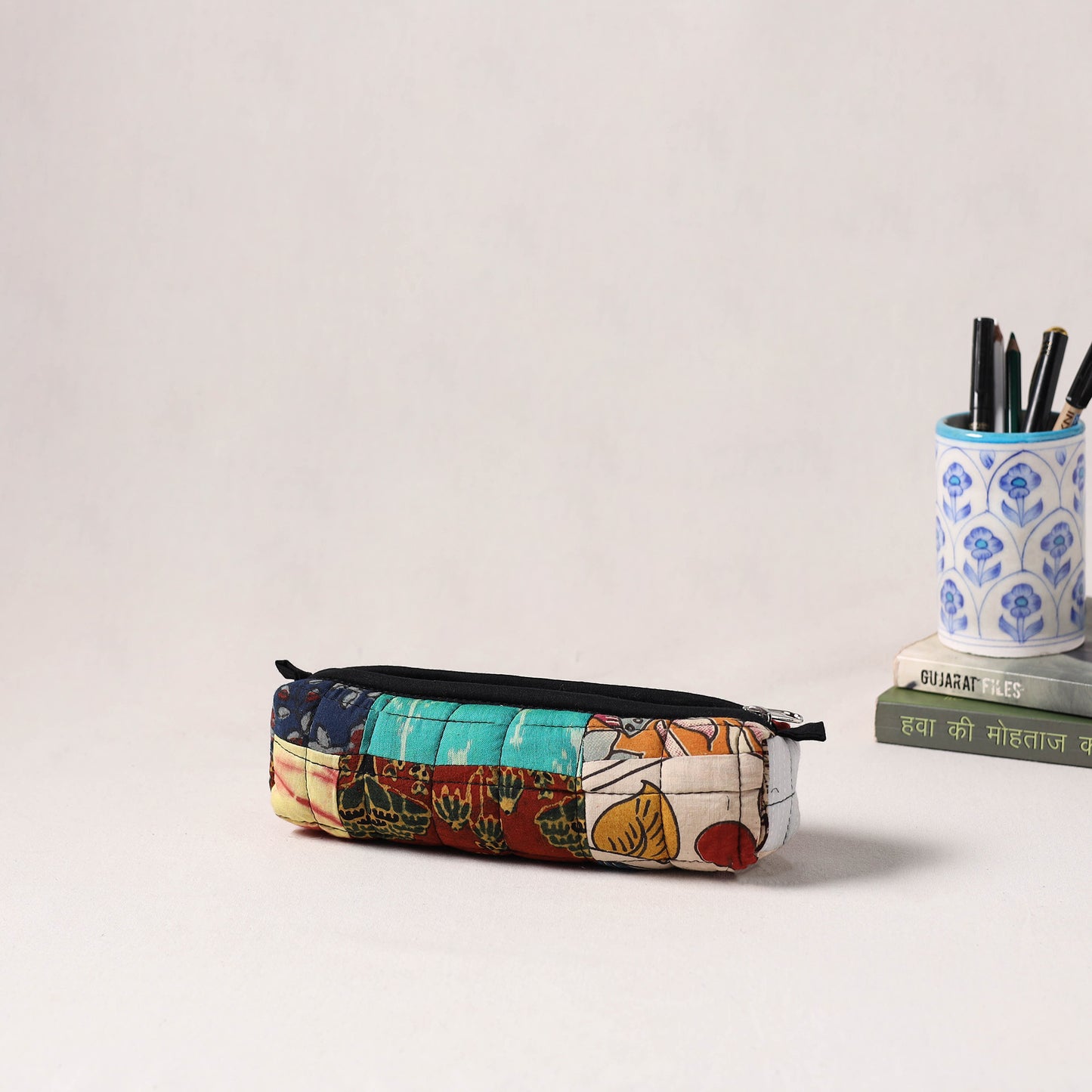 Handmade Quilted Pencil Pouch 28