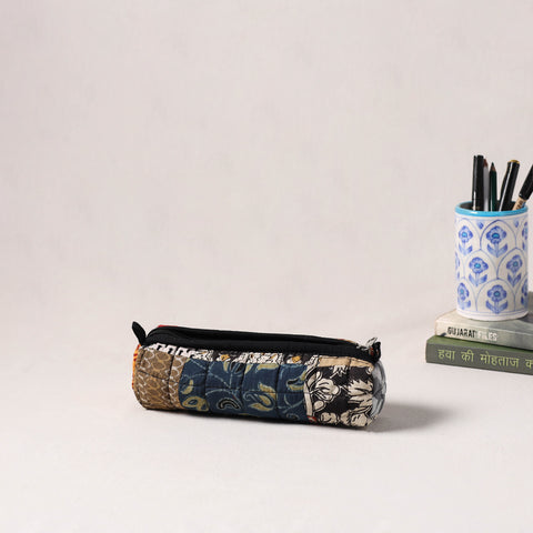 Multicolor - Handmade Quilted Pencil Pouch 29